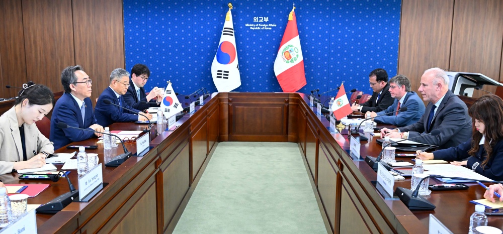 조태열 장관, 한-페루 외교장관 회담(6.9) 결과